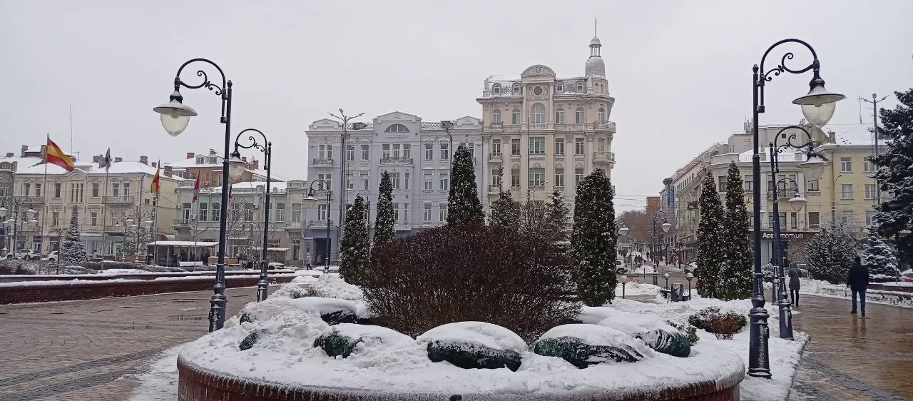 Заснеженная Винница / Фото: presspoint.in.ua