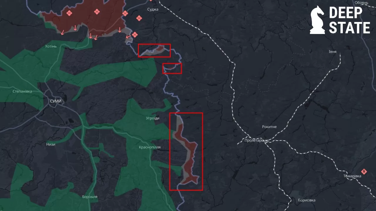 Карта DeepState