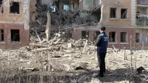 A house destroyed by the guided bomb in Slavyansk / Photo: Prosecutor General's Office