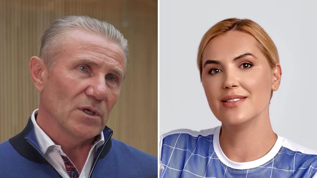 Сергій Бубка і Яна Клочкова / Колаж: glavnoe.in.ua