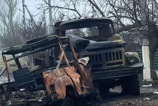 Знищена російська техніка / Фото: t.me/lost_warinua