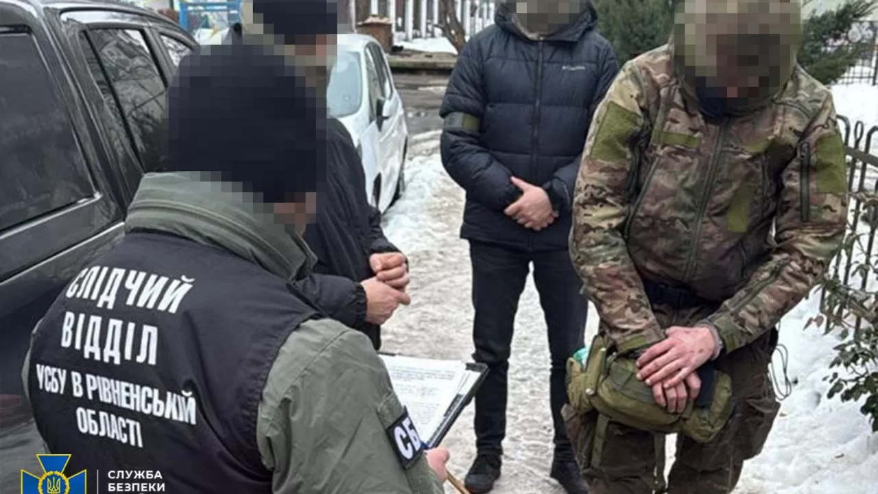 Задержанный в Ровно агент РФ / Фото: СБУ