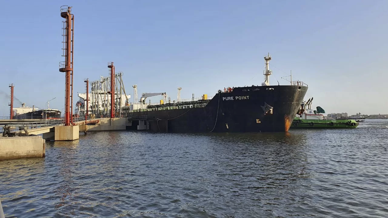 Российский нефтяной танкер / Фото: AP