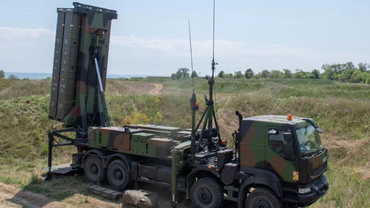 Французька ЗРК SAMP/T MAMBA / Фото Міноборони Франції