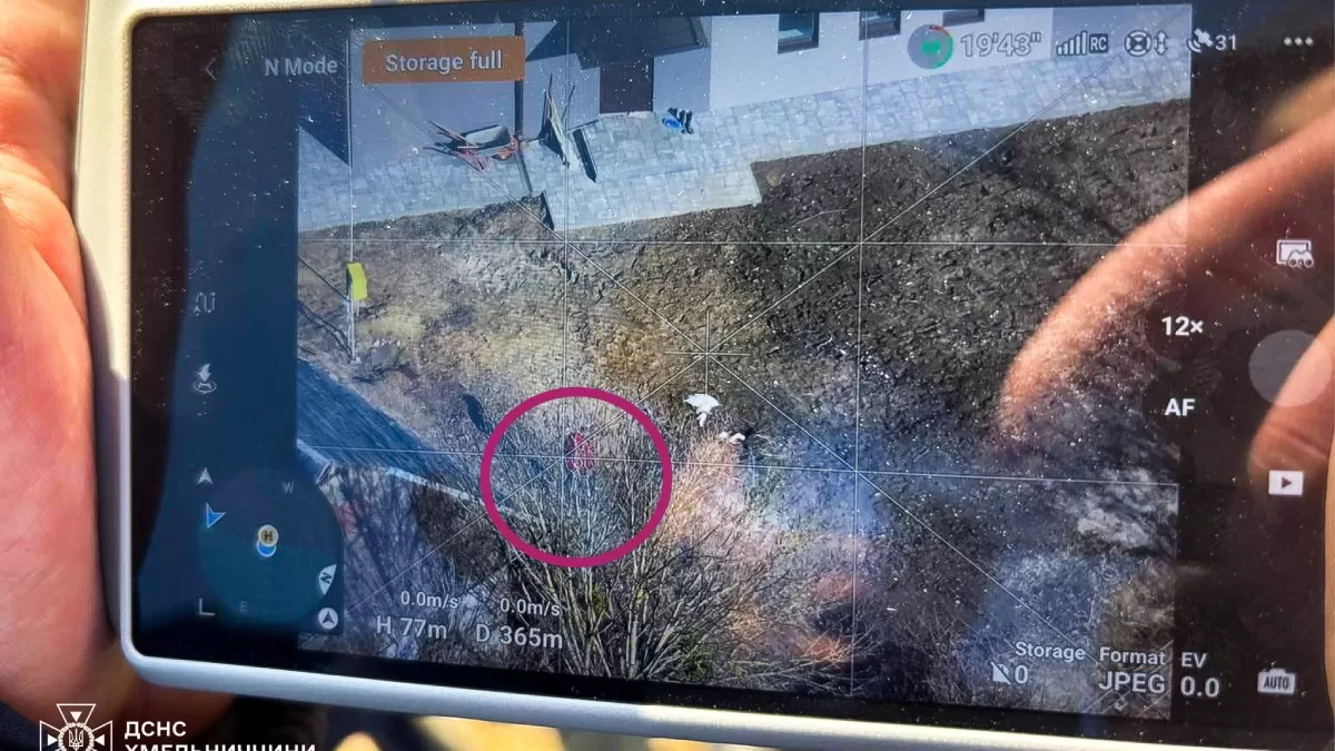 Рятувальники показали, як знаходять паліїв сухостою з повітря / Фото ДСНС