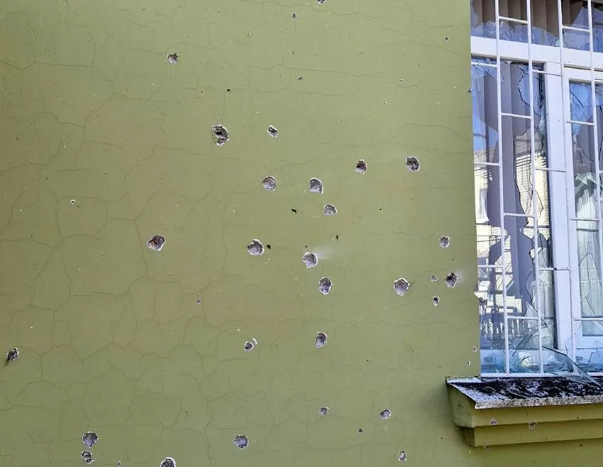 На Чернігівщині внаслідок удару РФ пошкоджено будівлю ТЦК / Фото ілюстративне: Нацполіція