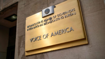 Штаб-квартира «Голоса Америки» в Вашингтоне, округ Колумбия / Фото: Бонни Кэш/AFP