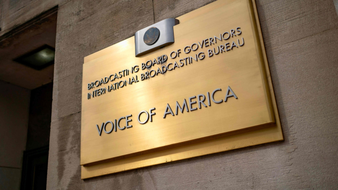 Штаб-квартира «Голоса Америки» в Вашингтоне, округ Колумбия / Фото: Бонни Кэш/AFP