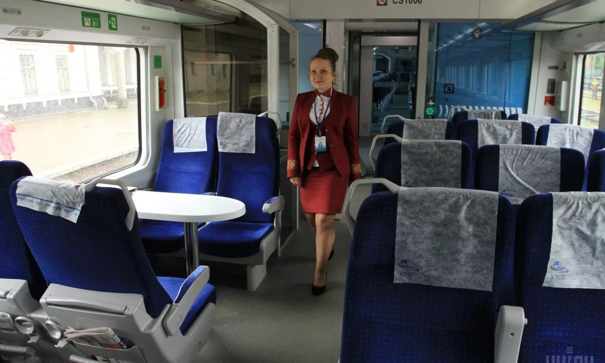 Поїзд "Інтерсіті" / Фото: УНІАН