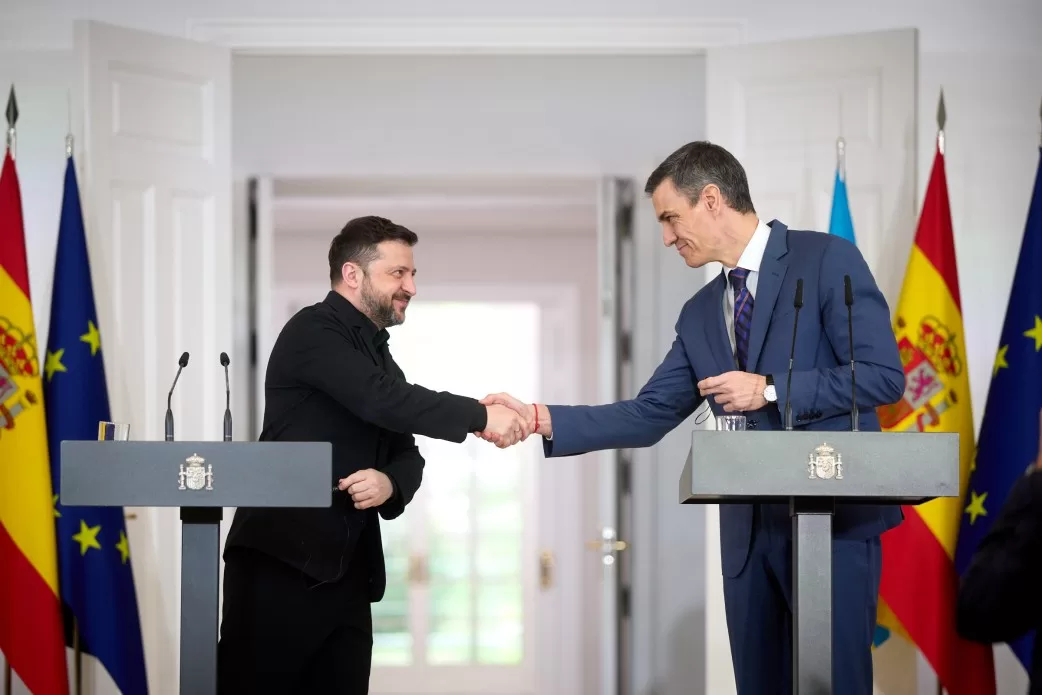 Володимир Зеленський та Педро Санчес / Фото: Офіс президента