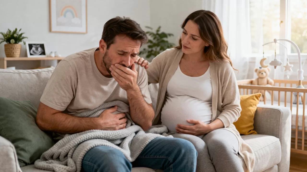 Более половины мужчин испытывают «симптомы беременности» / Фото: glavnoe.in.ua