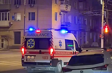 "Швидка" в Одесі / Скриншот