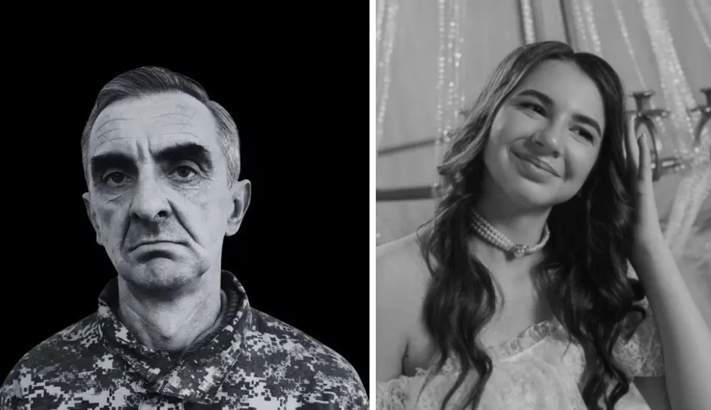 Володимир Шкрумеляк і його донька Анелія / Фото: Ланчинська об'єднана громада, Facebook