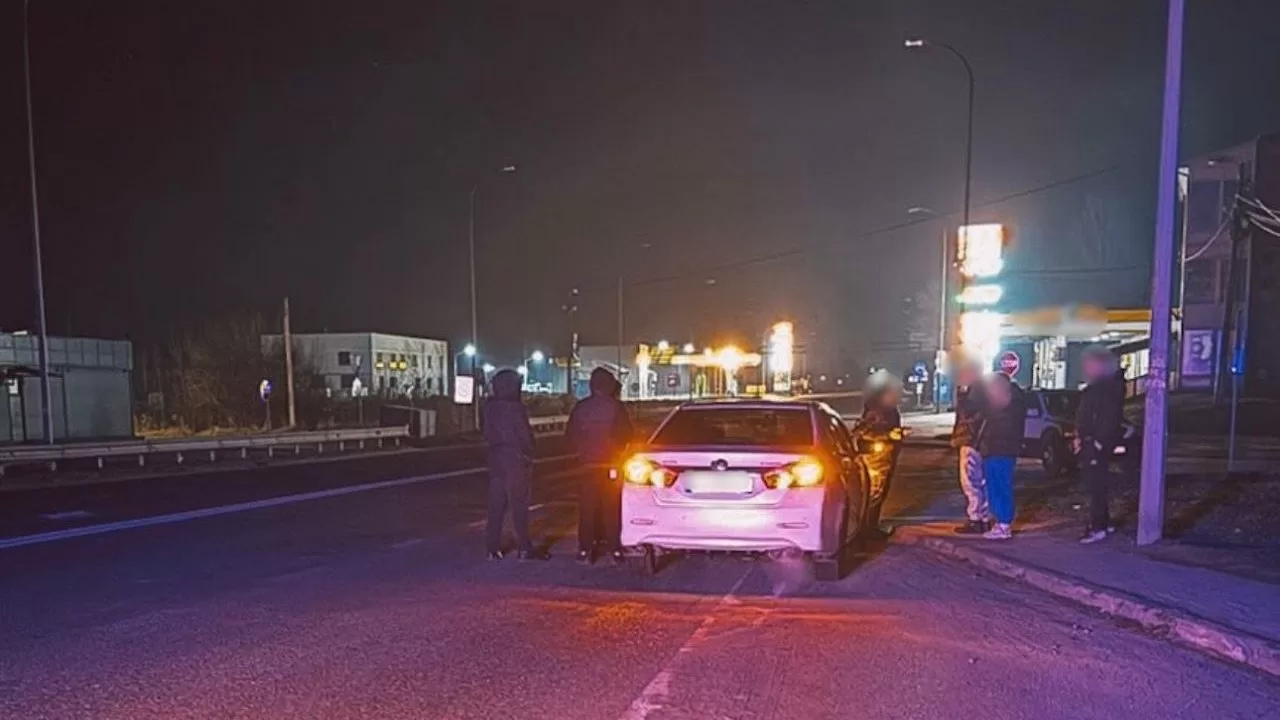 Полицейский сбил девушку на переходе под Киевом / Фото полиция Киевской области