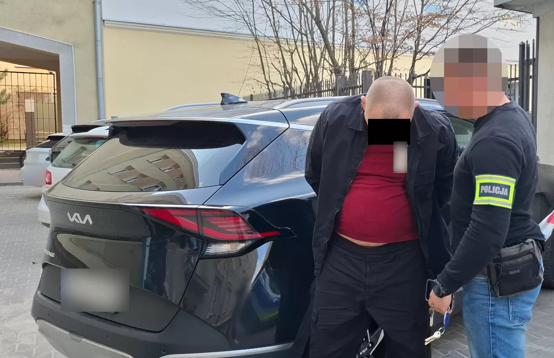 У Польщі затримали 44-річного українця, пов’язаного з організованою злочинністю / Фото: поліція Польщі