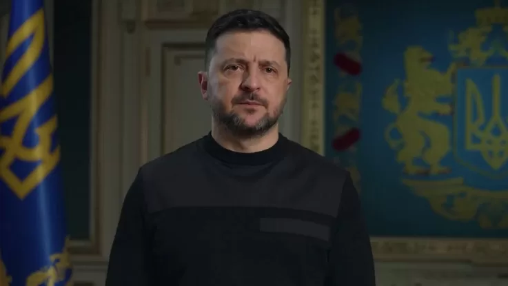 Ukrainian President Volodymyr Zelenskyy / Screenshot