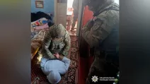 Затриманий за підозрою у подвійному вбивстві дезертир / Фото: ГУНП в Харківській області