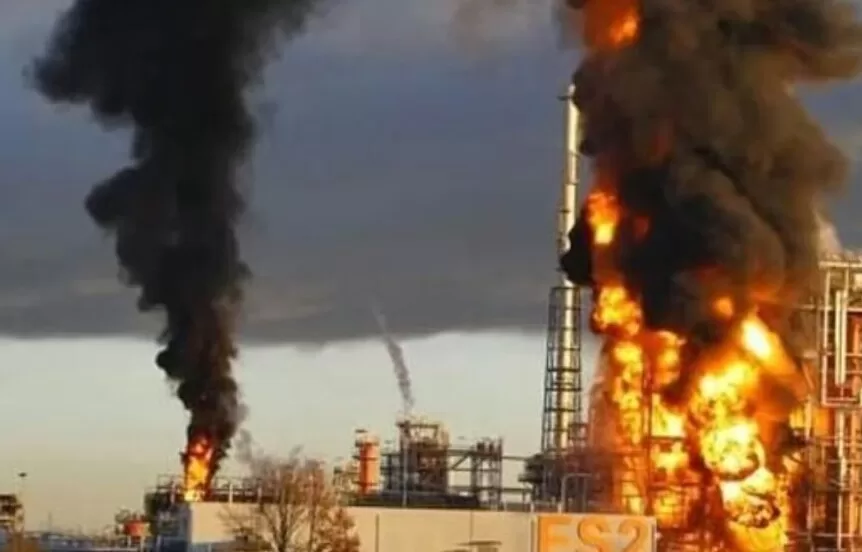 Пожар на НПЗ / Фото иллюстративное: РосСМИ