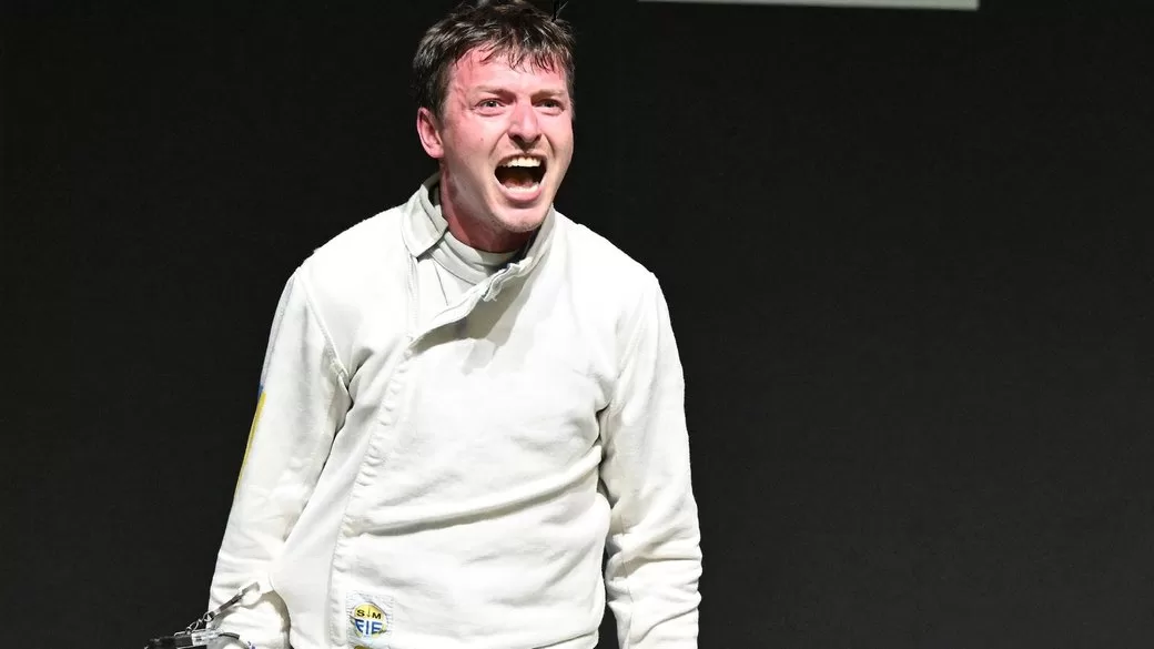 Фехтовальщик Роман Свичкар / Фото: facebook.com/fencing.ua