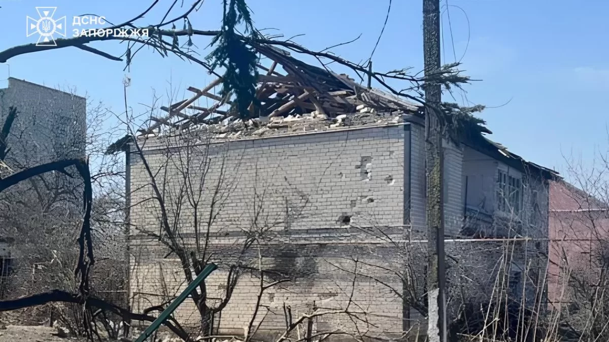 По одному из адресов разрушен жилой дом / Фото ГСЧС