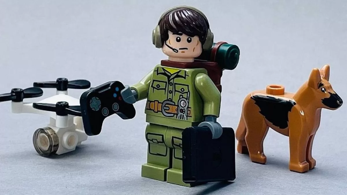 На самом деле фигурки, посвящённые украинским дронщикам, уже есть у LEGO / Фото facebook.com/aerorozvidka