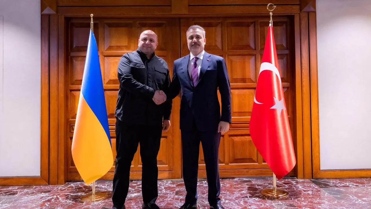 Rustem Umerov and Hakan Fidan / Photo: t.me/umerov_rustem