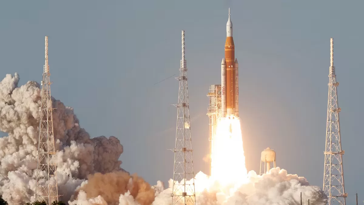 Старт “Оріону” / Фото Reuters