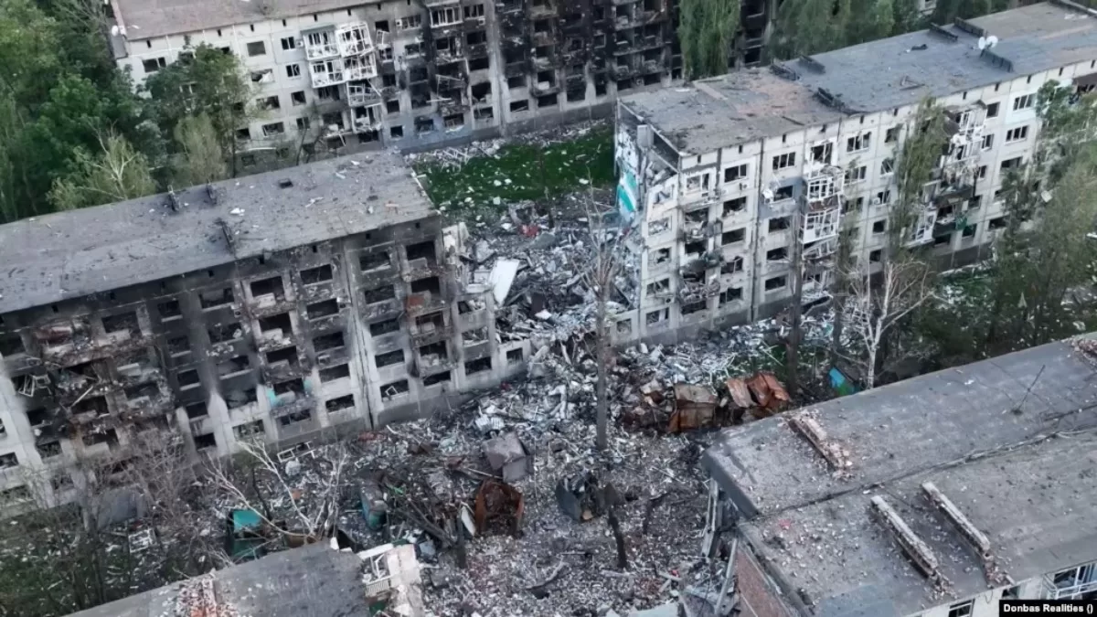 Покровск, Донецкая область, май 2025 года / Фото Донбасс.Реалии