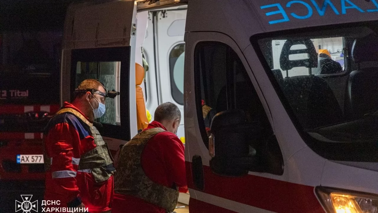 Medics at the scene of the shelling in Kharkiv / Photo (archive): State Emergency Service