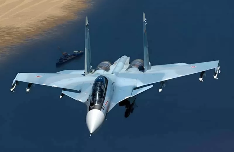Російський винищувач Су-30 / Ілюстративне фото з відкритих джерел