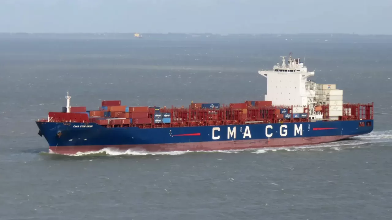 Контейнеровоз CMA CGM Kribi / Фото: Marine Traffic