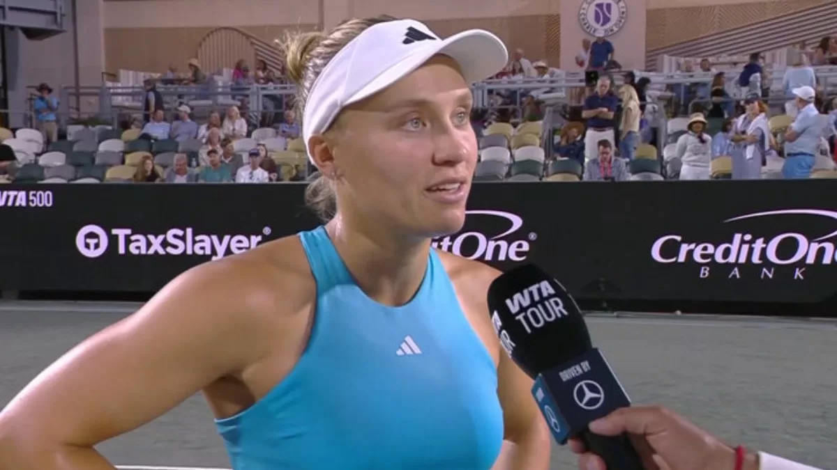 Юлія Стародубцева вийшла у дебютний півфінал турніру WTA / Скріншот трансляції