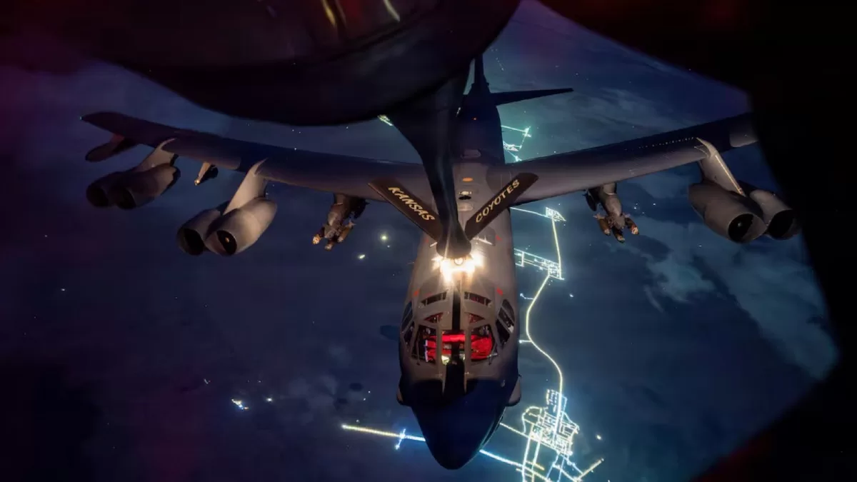 Боинг Б-52 «Stratofortress» — американский межконтинентальный стратегический бомбардировщик / Фото ВВС США