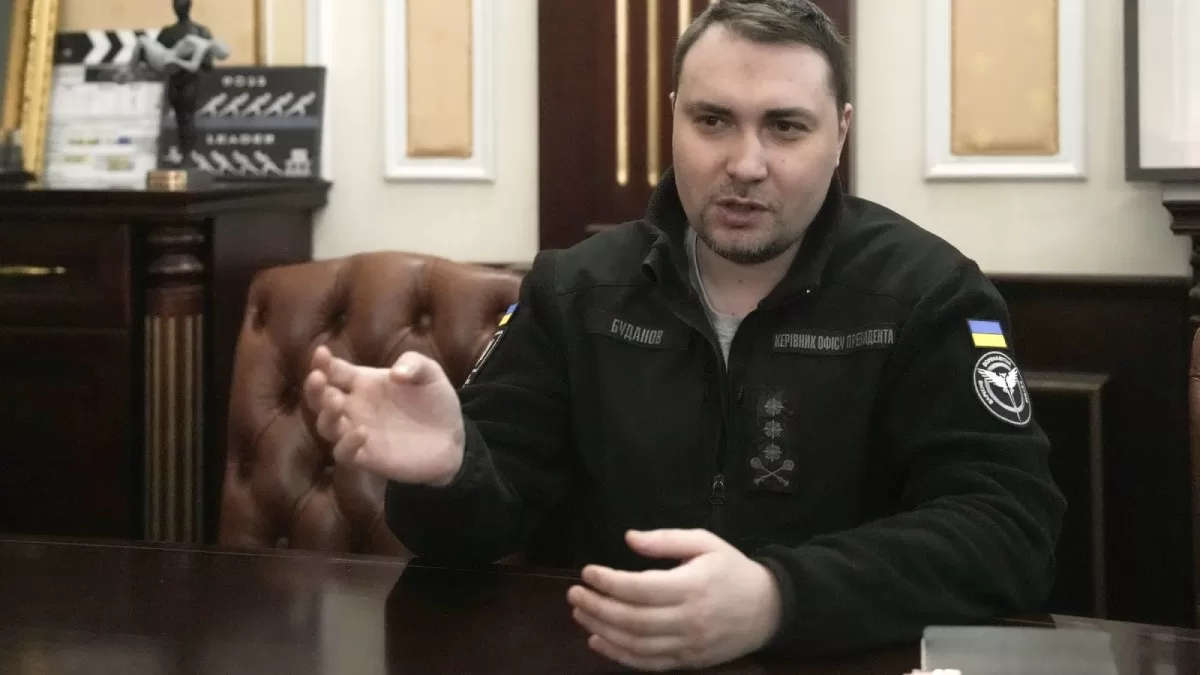 Руководитель Офиса президента Кирилл Буданов / Фото Bloomberg