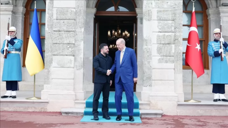 Церемонія відбулася в президентському палаці Долмабахче в Стамбулі / Фото Anadolu