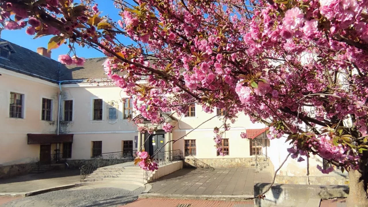 Дворец князей Ракоци (другое название «Белый дворец», построен в 1667 году) — бывший дворец князей трансильванской династии Ракоци. Мукачево (Закарпатская область) / Фото из Facebook Михаил Исаевич