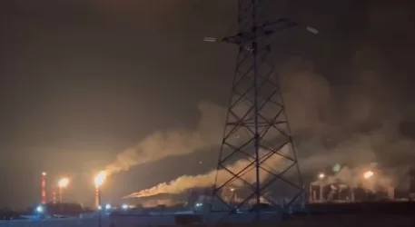 ЗСУ вдарили по НПЗ у Кстово / Скриншот