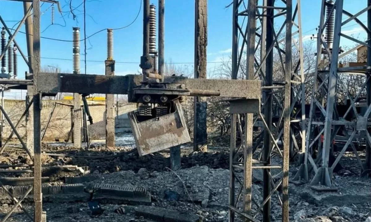 Поврежденный энергообъект / Фото архивное: facebook.com/dtekoem