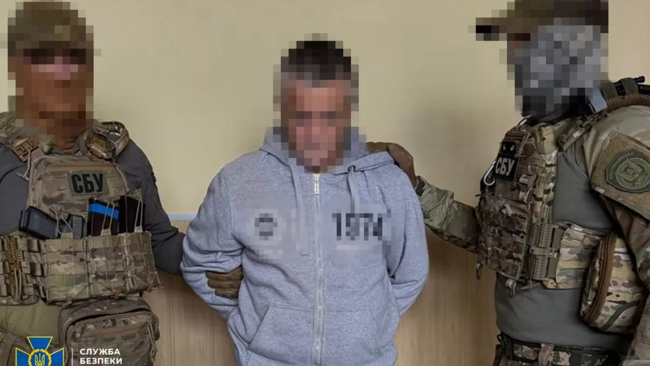 Затримання агента РФ у Краматорську / Фото: СБУ