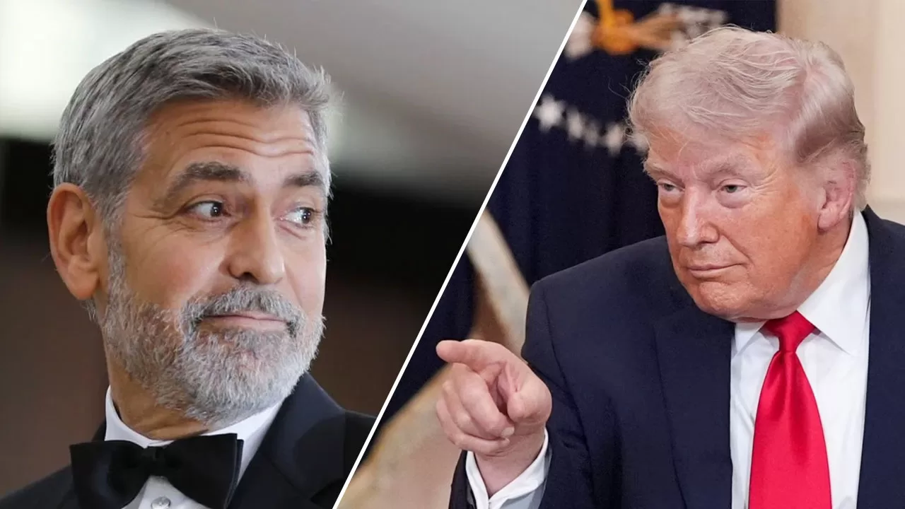 Джордж Клуні і Дональд Трамп / Колаж: Головне в Україні