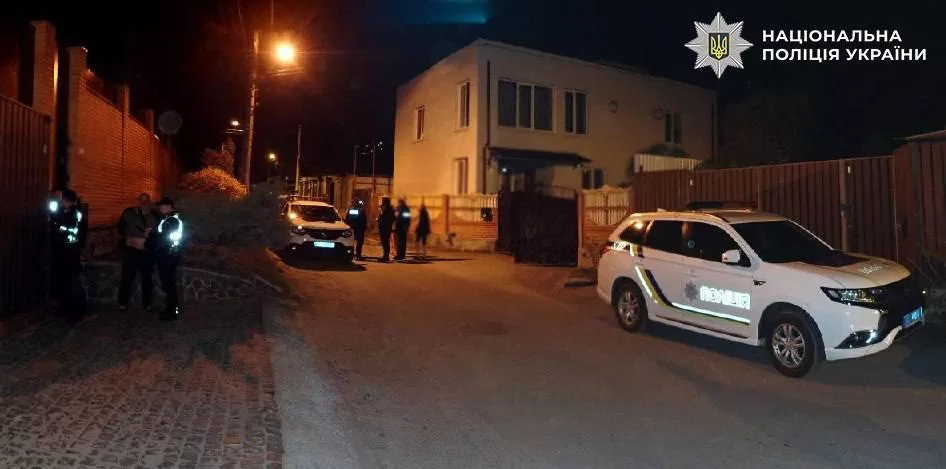 Место стрельбы в Киеве / Фото: Полиция Киева