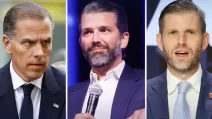 Хантер Байден, Дональд-молодший та Ерік Трамп / Фото: samaa.tv