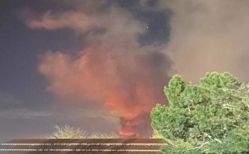 Пожар на ЛПДС "Крымская" / Фото: Exilenova+