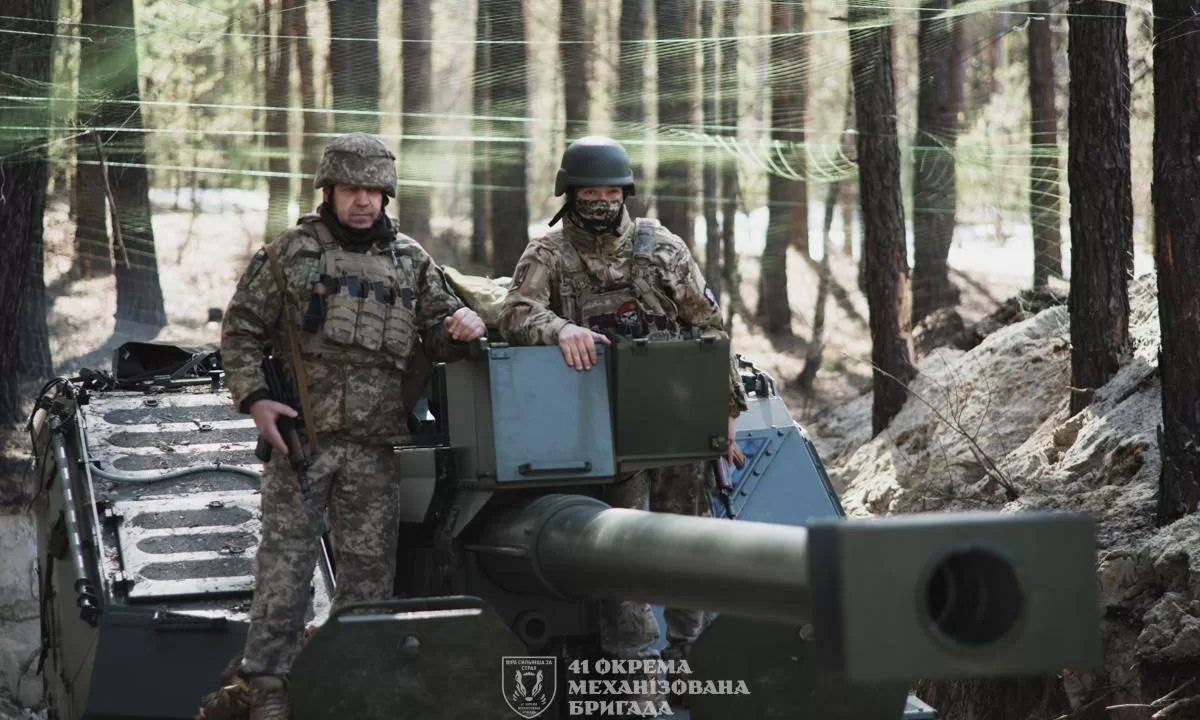 Українські військові / Фото: 41 ОМБр