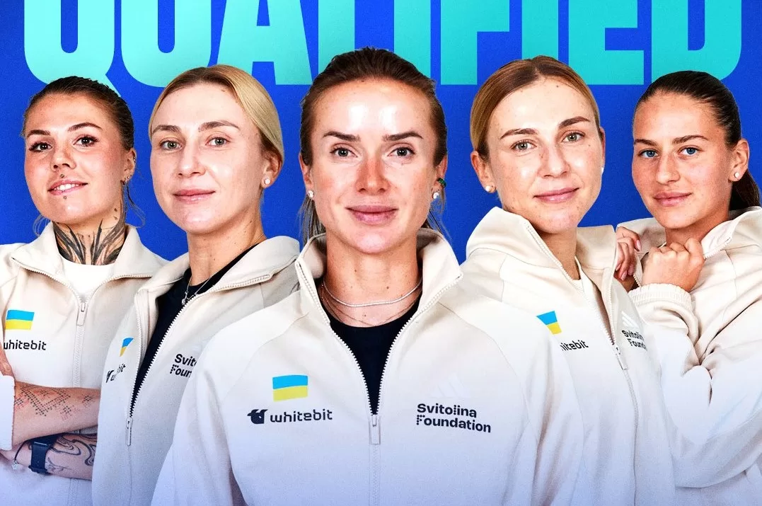 Жіноча збірна України з тенісу / Фото: ФТУ