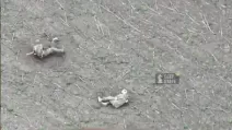Russians attacked a group of wounded Ukrainian soldiers near Huliaipilske / Video screenshot