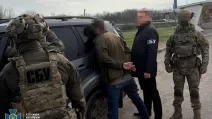 Задержание организатора схемы для уклонистов / Фото: СБУ