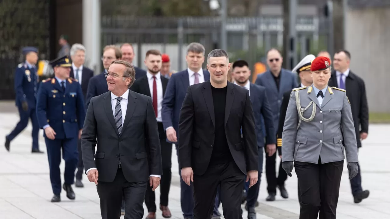 Михаил Федоров и Борис Писториус / Фото: t.me/zedigital