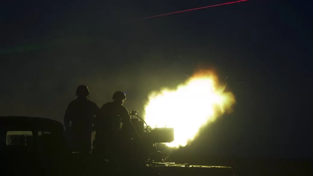 Робота ППО / Фото: Facebook/126 окрема бригада територіальної оборони