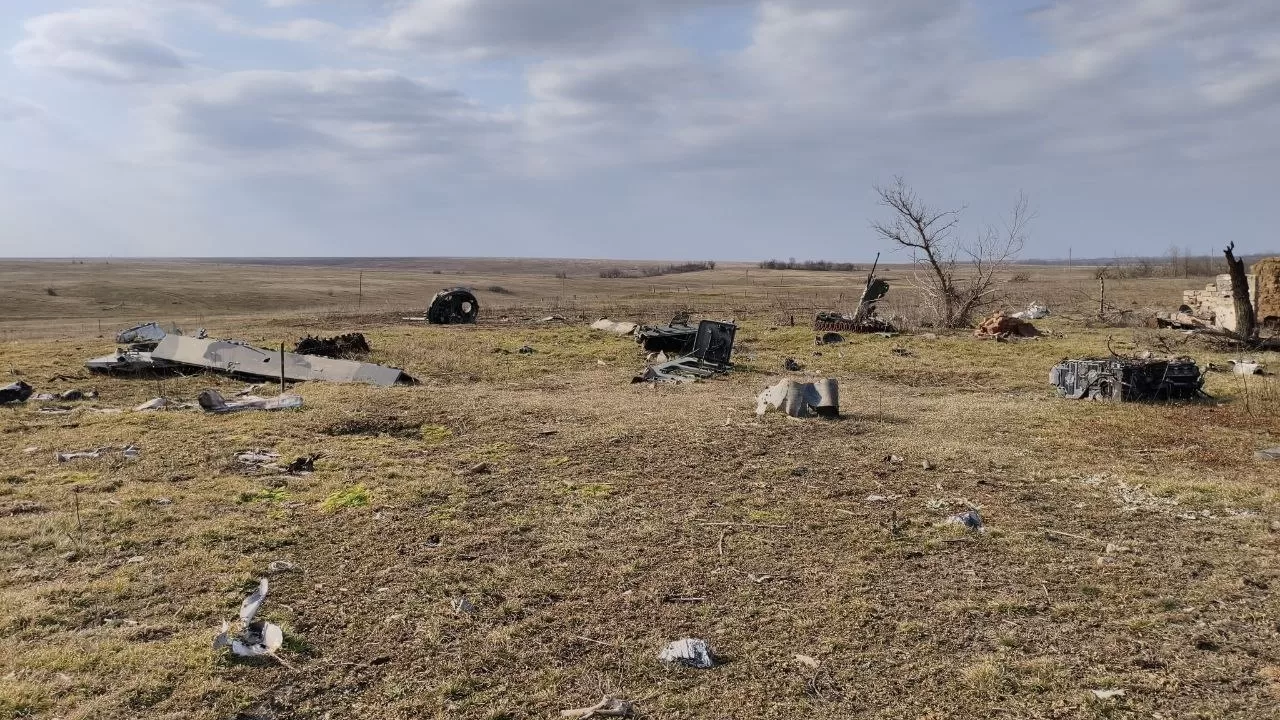 Знищена російська БМП / Фото: t.me/lost_warinua